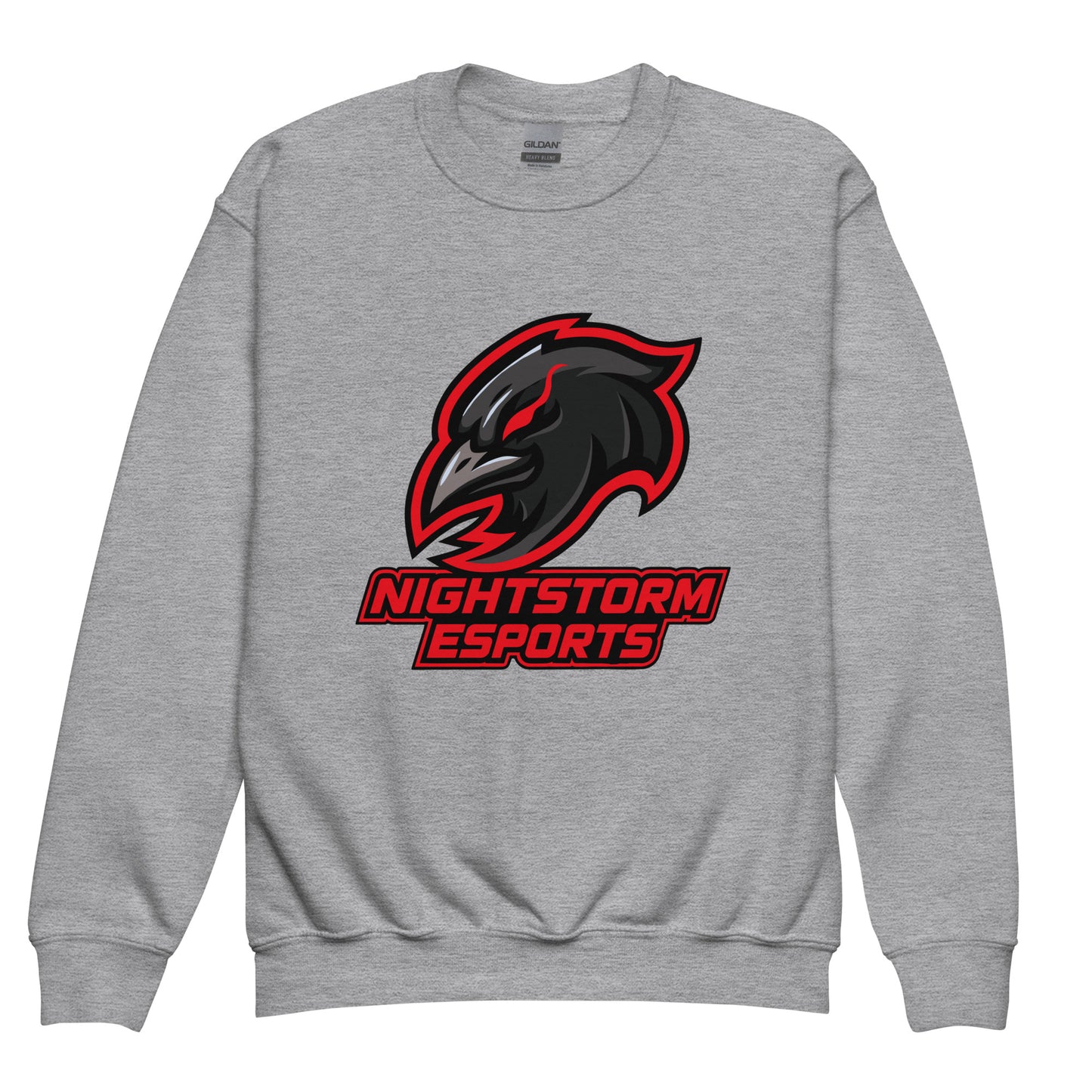Classic | Youth Sweatshirt | NightStorm Esports | Crest Logo