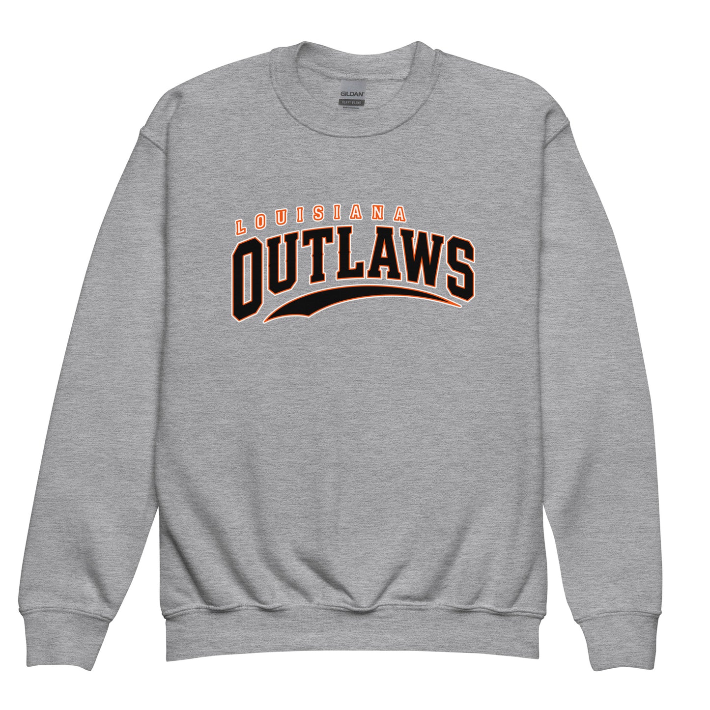 Classic | Youth Sweatshirt | Louisiana Outlaws | Vanguard Logo