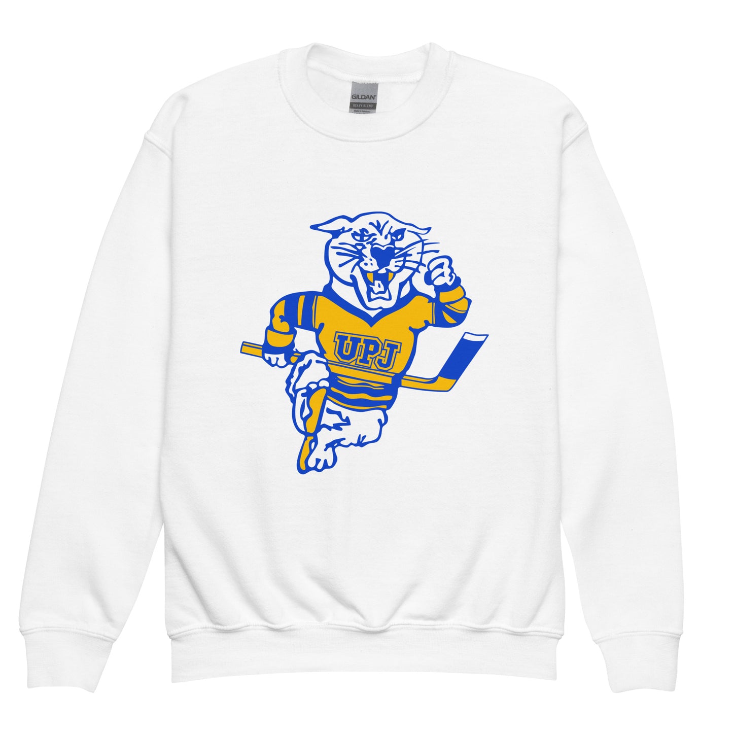 Classic | Youth Sweatshirt | UPJ Hockey | Mascot Logo