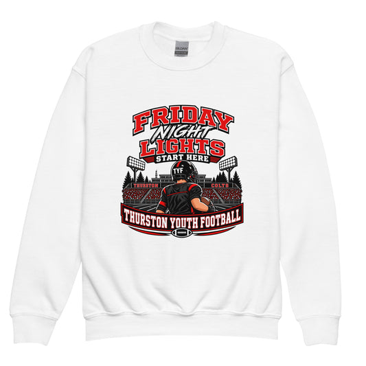 Classic | Youth Sweatshirt | Thurston Youth Football | Vanguard Logo