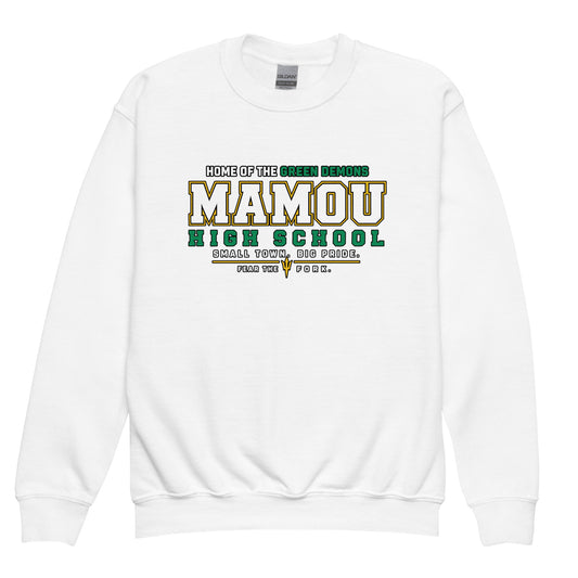 Classic | Youth Sweatshirt | Mamou High School | Vanguard Logo