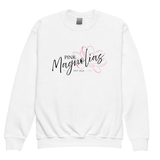 Classic | Youth Sweatshirt | Pink Magnolias Dance | Lettermark Logo
