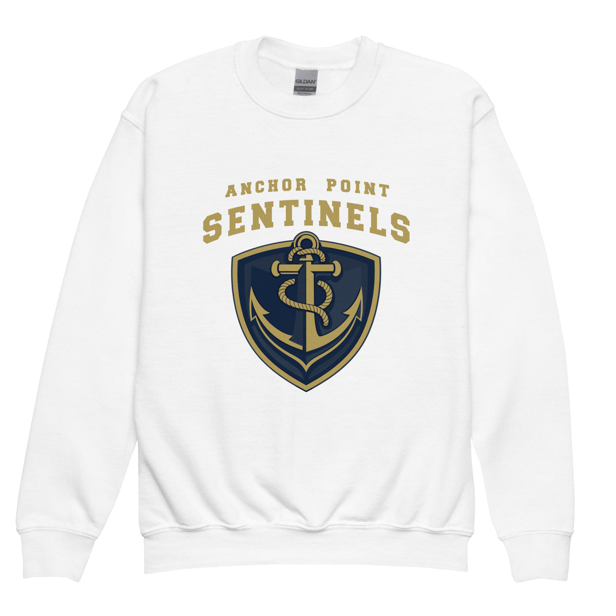 Classic | Youth Sweatshirt | Anchor Point | Crest Logo