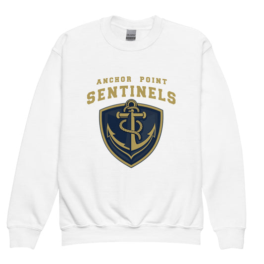 Classic | Youth Sweatshirt | Anchor Point | Crest Logo