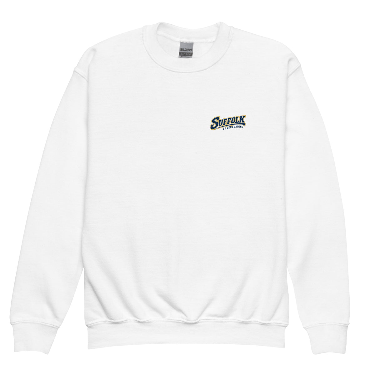 Classic | Youth Sweatshirt | Suffolk University Cheerleading | Athletics Logo