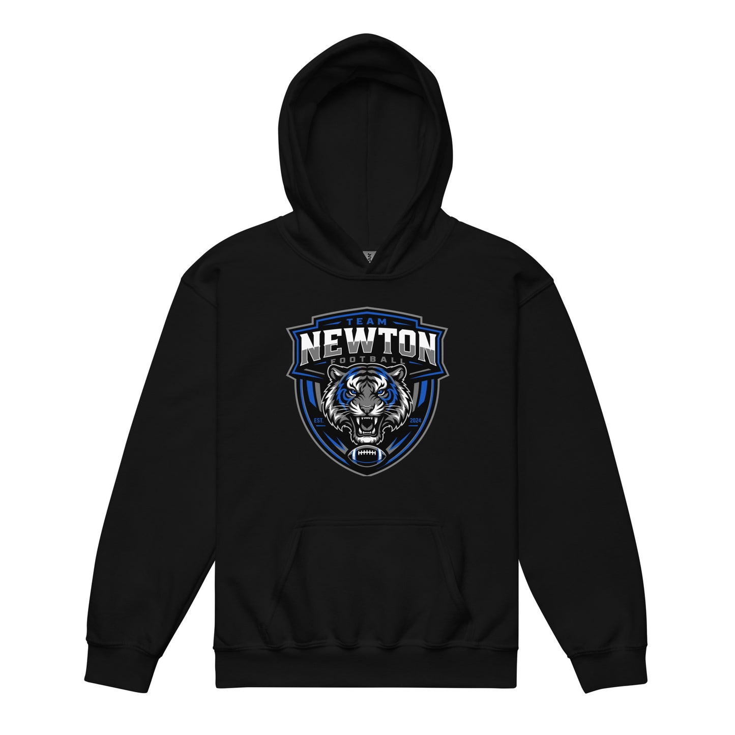 Classic | Youth Hoodie | Newton Youth football league | Shield Logo