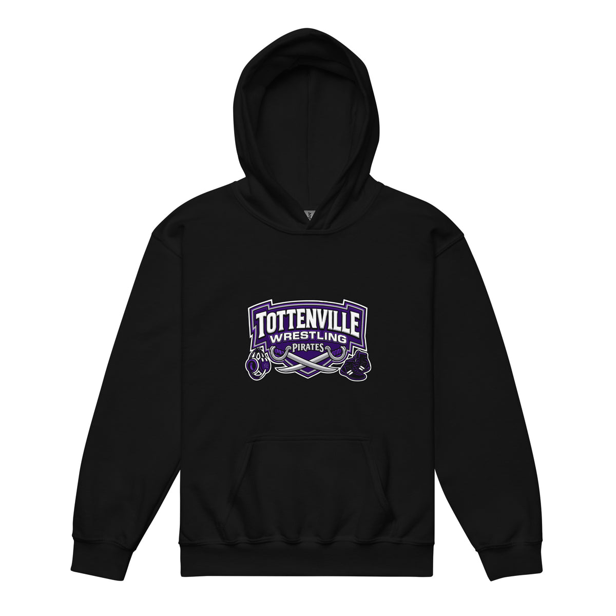 Classic | Youth Hoodie | Tottenville wrestling club | Vanguard Logo