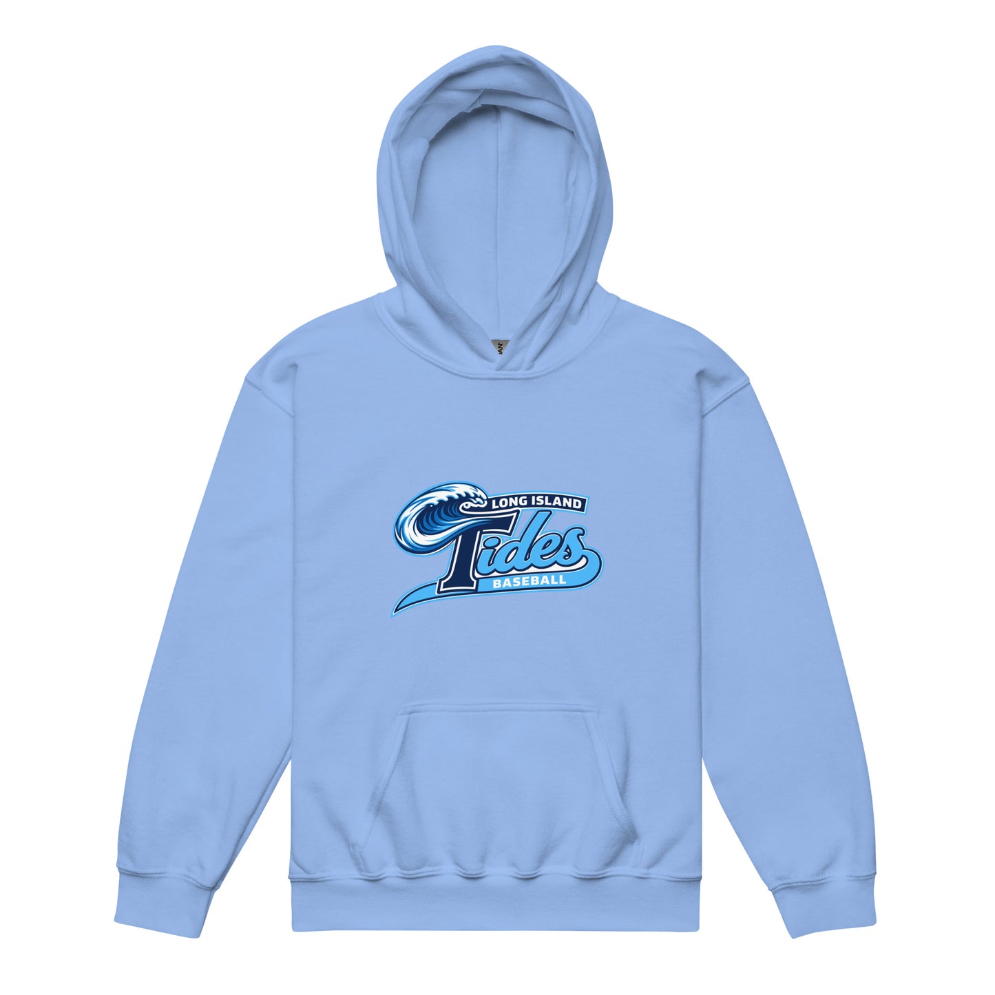 Classic | Youth Hoodie | Long Island Tides Baseball | Ironclad Tides Logo