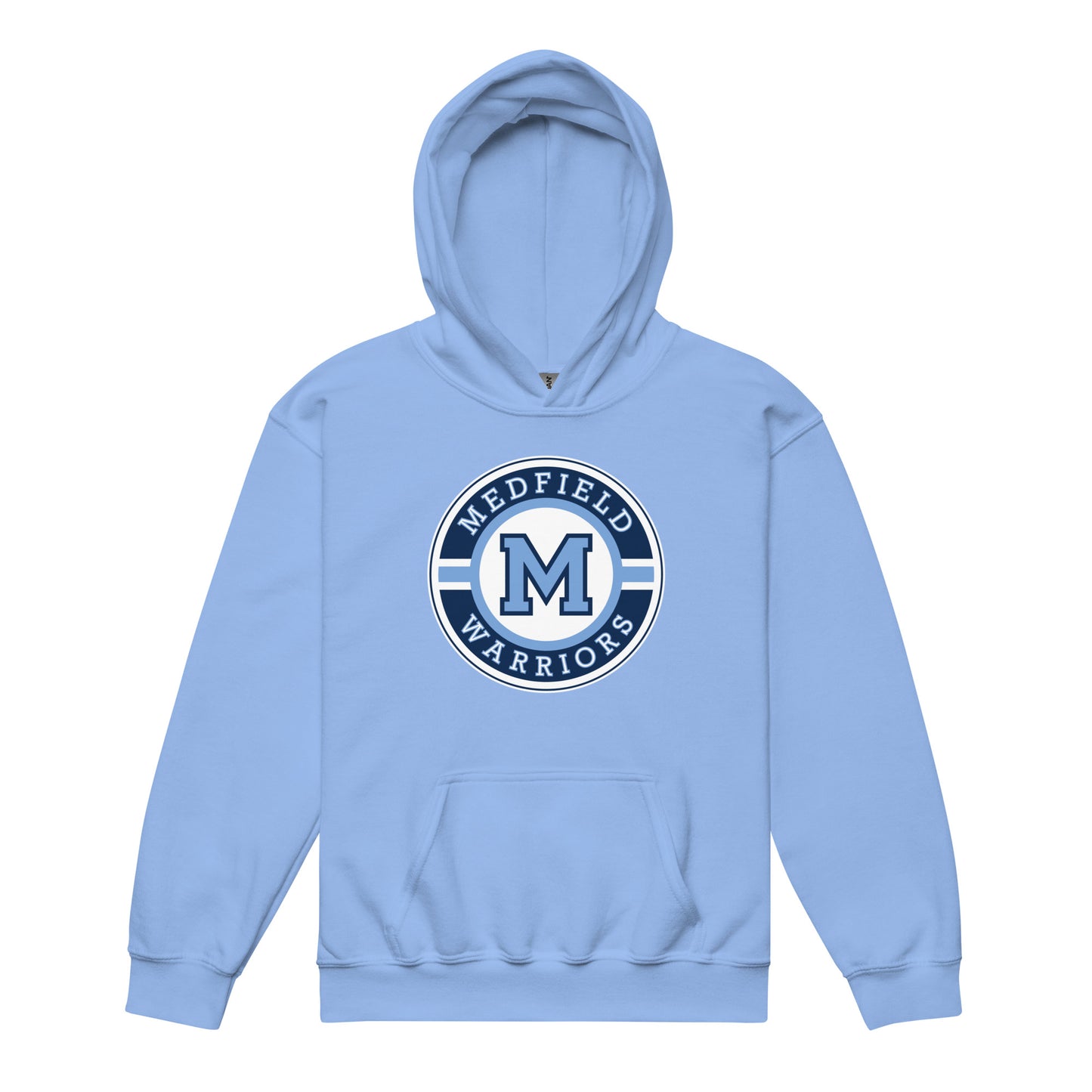 Classic | Youth Hoodie | Medfield Softball | Badge Logo