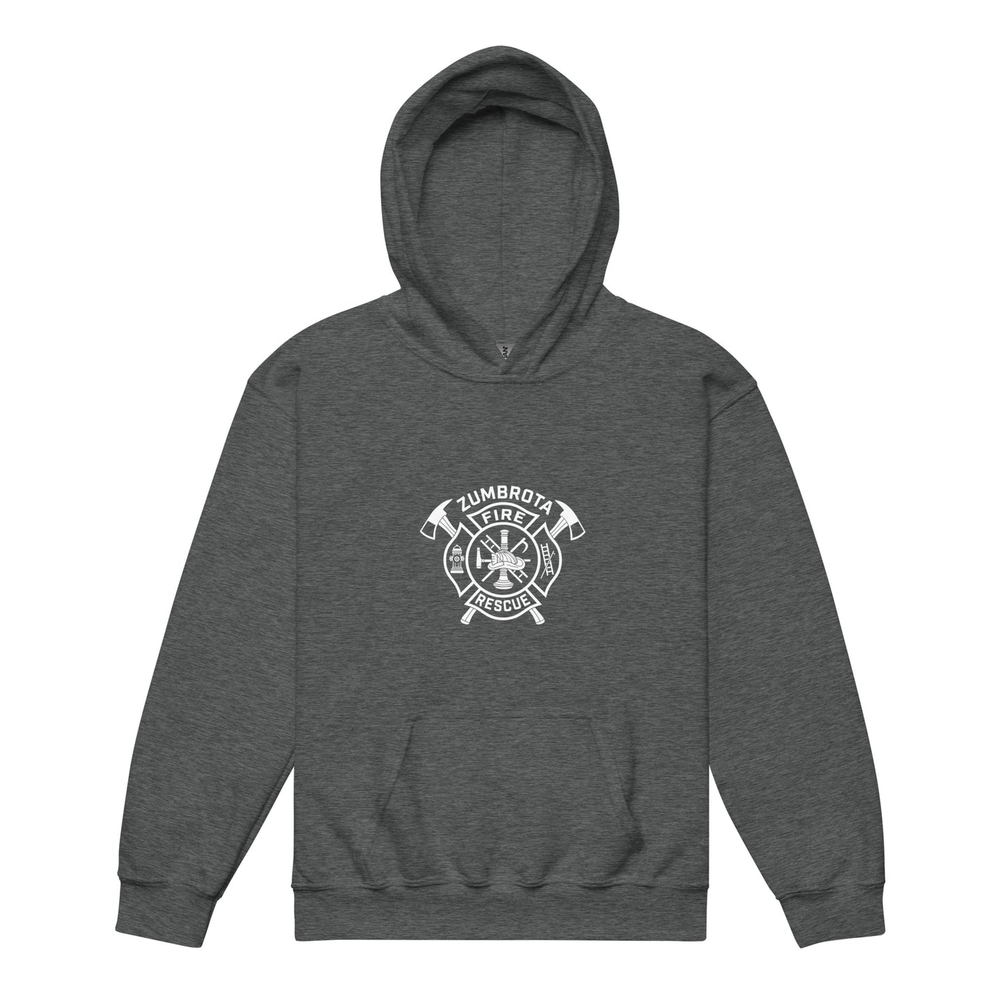 Classic | Youth Hoodie | Zumbrota Fire Department | Crest Logo