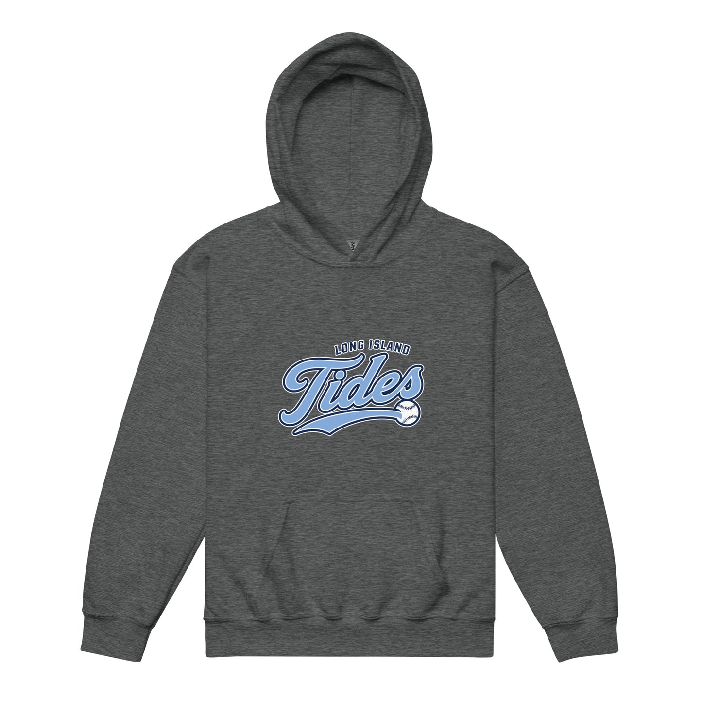 Classic | Youth Hoodie | Long Island Tides Baseball | Athletics Logo