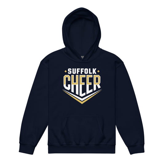 Classic | Youth Hoodie | Suffolk University Cheerleading | Emblem Logo