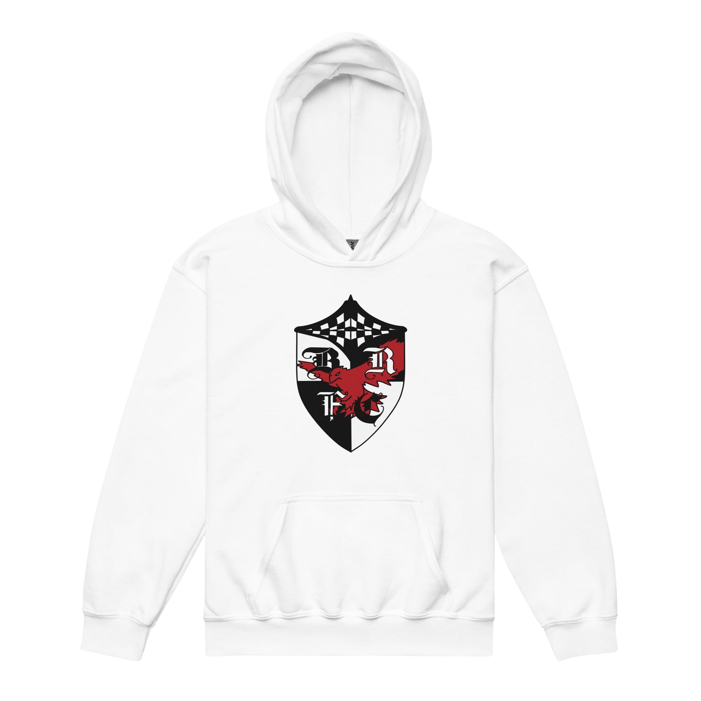 Classic | Youth Hoodie | Bard College Rugby Football Club | Raptor Logo