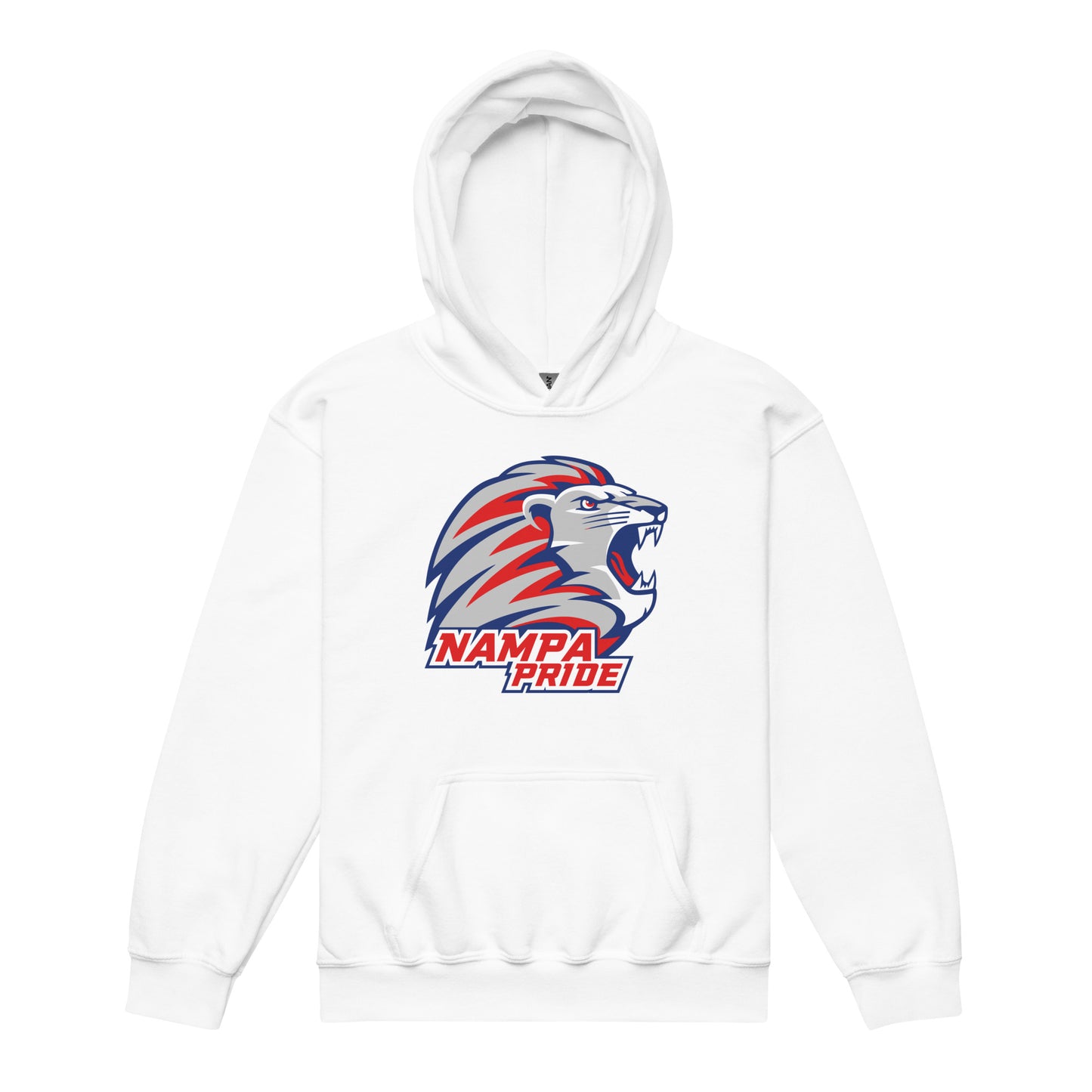 Classic | Youth Hoodie | Nampa Pride | Mascot Logo