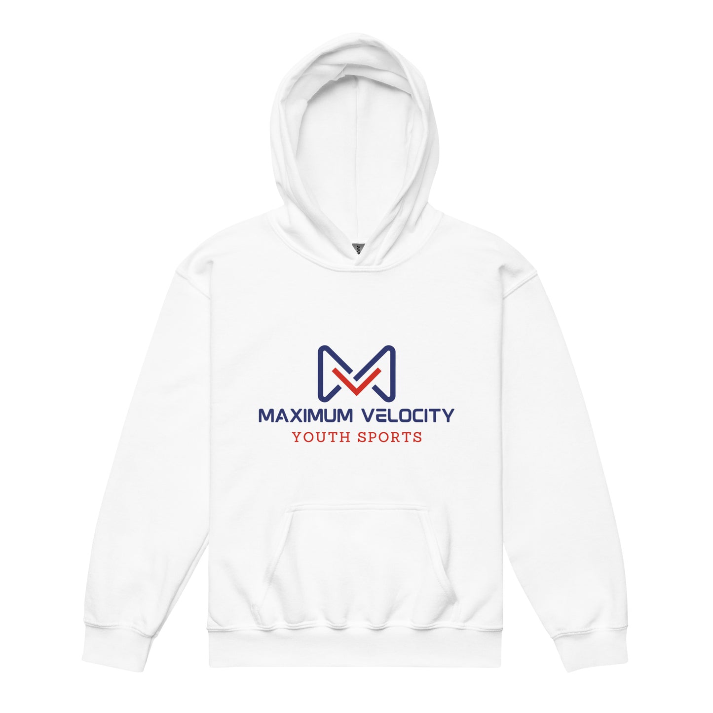 Classic | Youth Hoodie | Maximum Velocity Youth Sports | Emblem Logo