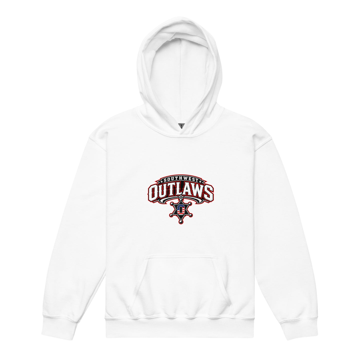 Classic | Youth Hoodie | Southwest Outlaws | Vanguard Logo