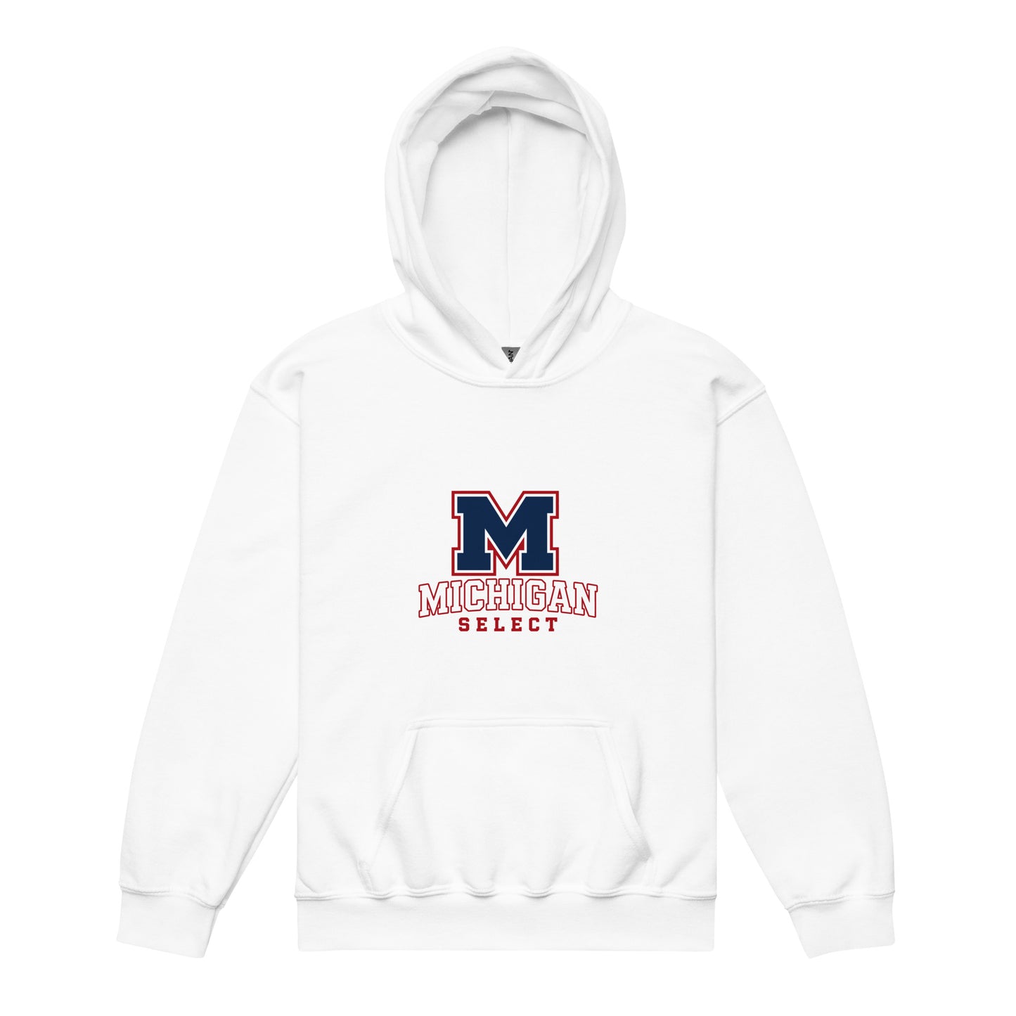 Classic | Youth Hoodie | Michigan Select Baseball | Emblem Logo