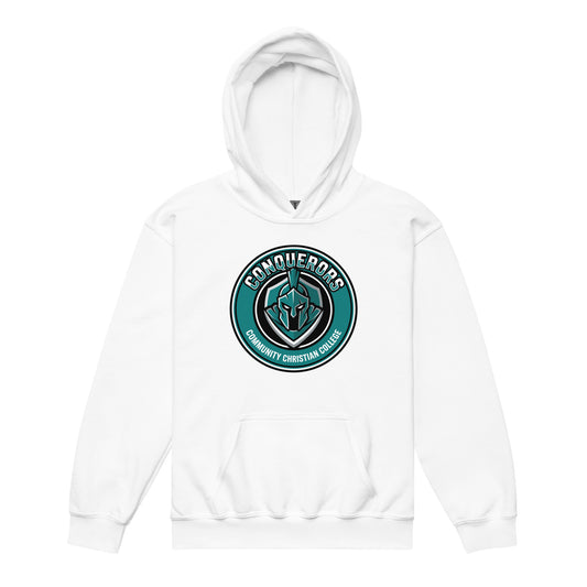 Classic | Youth Hoodie | Community Christian College | Badge Logo