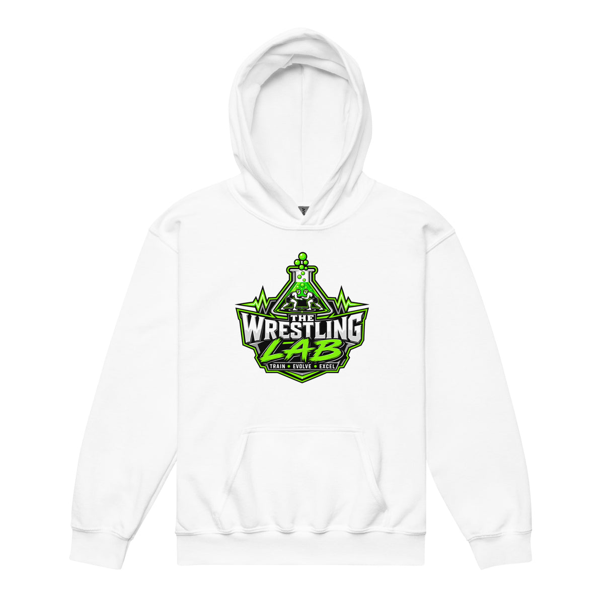 Classic | Youth Hoodie | The Wrestling Lab | Emblem Logo