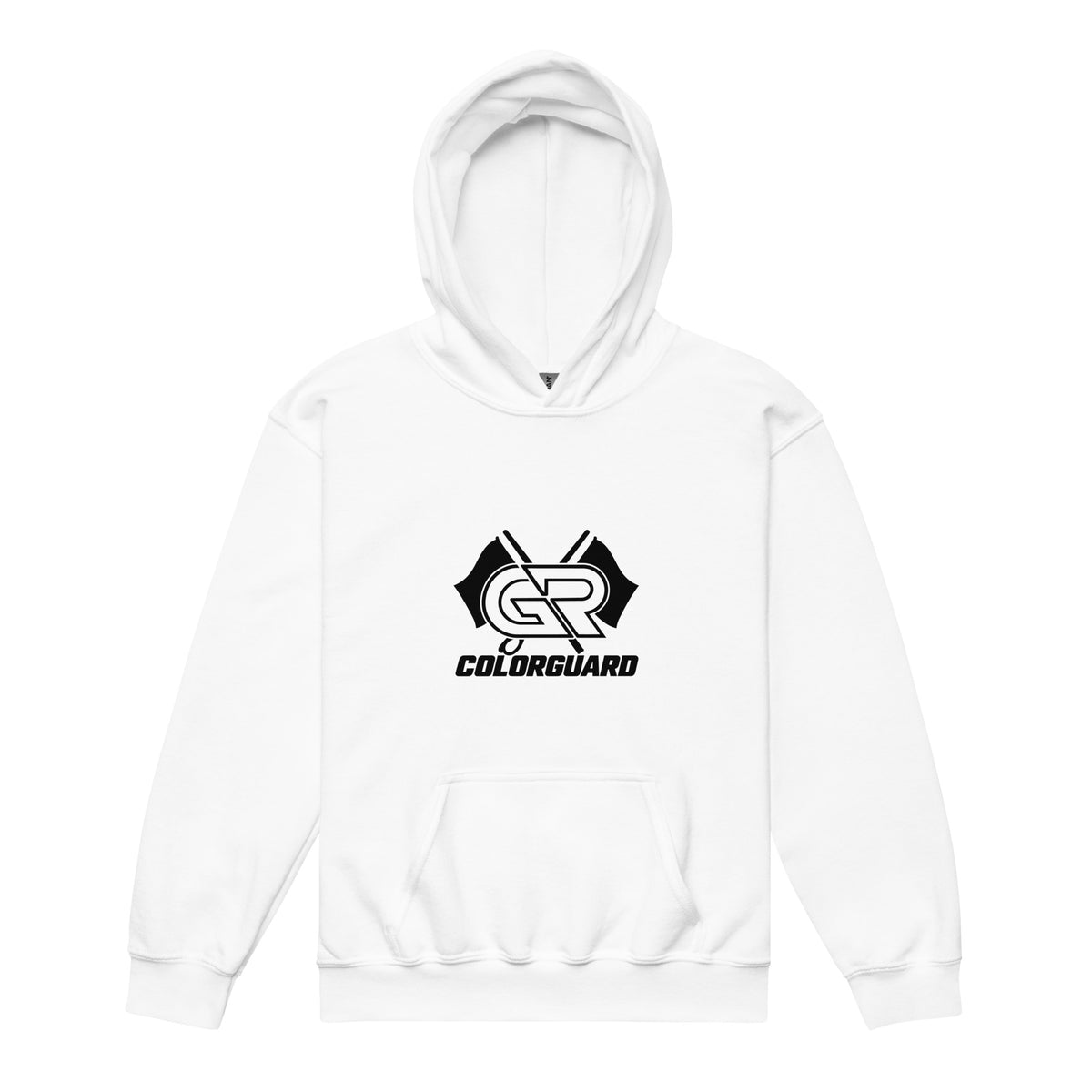 Classic | Youth Hoodie | George Ranch High School Colorguard | Crest Logo