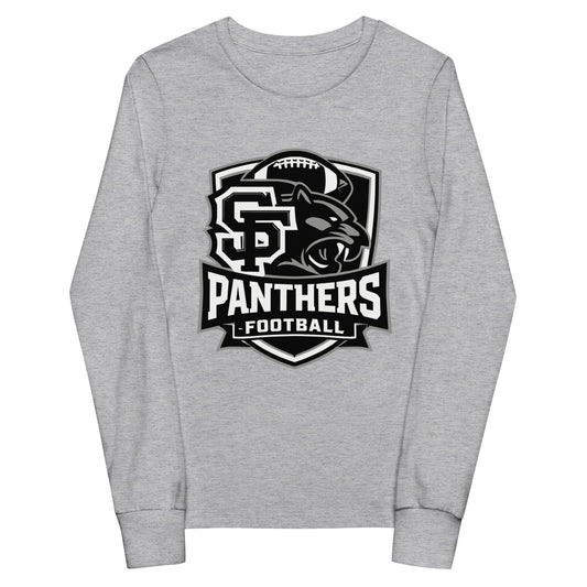 Performance | Youth Long Sleeve T-Shirt | Samuel Fels Football | Shield Logo