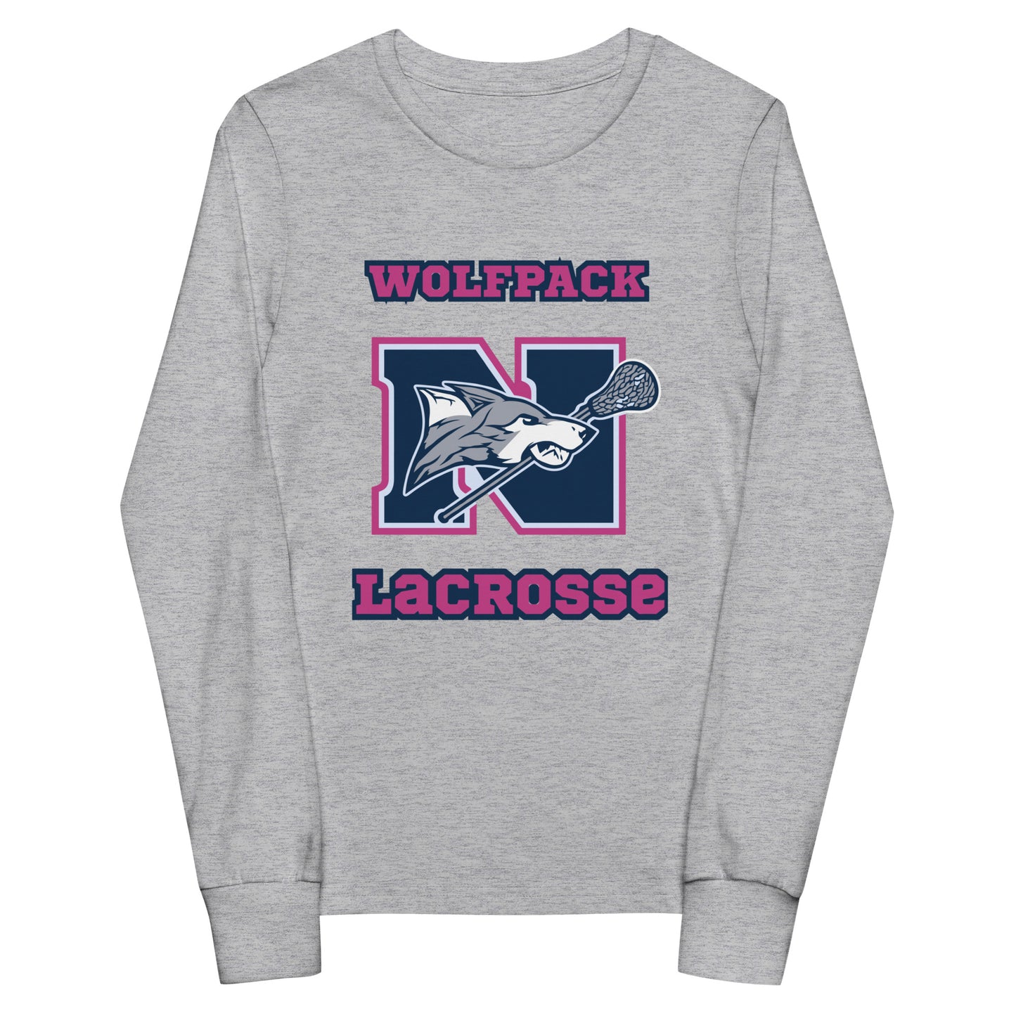 Performance | Youth Long Sleeve T-Shirt | North Paulding Lacrosse | Apex Logo