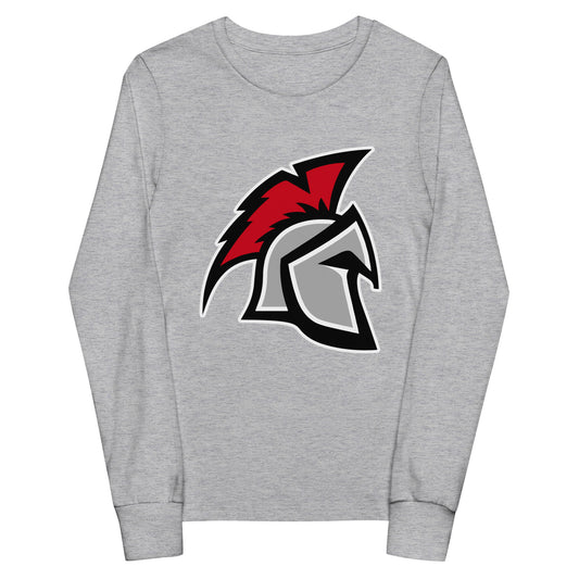 Performance | Youth Long Sleeve T-Shirt | Sanford Spartans | Emblem Logo