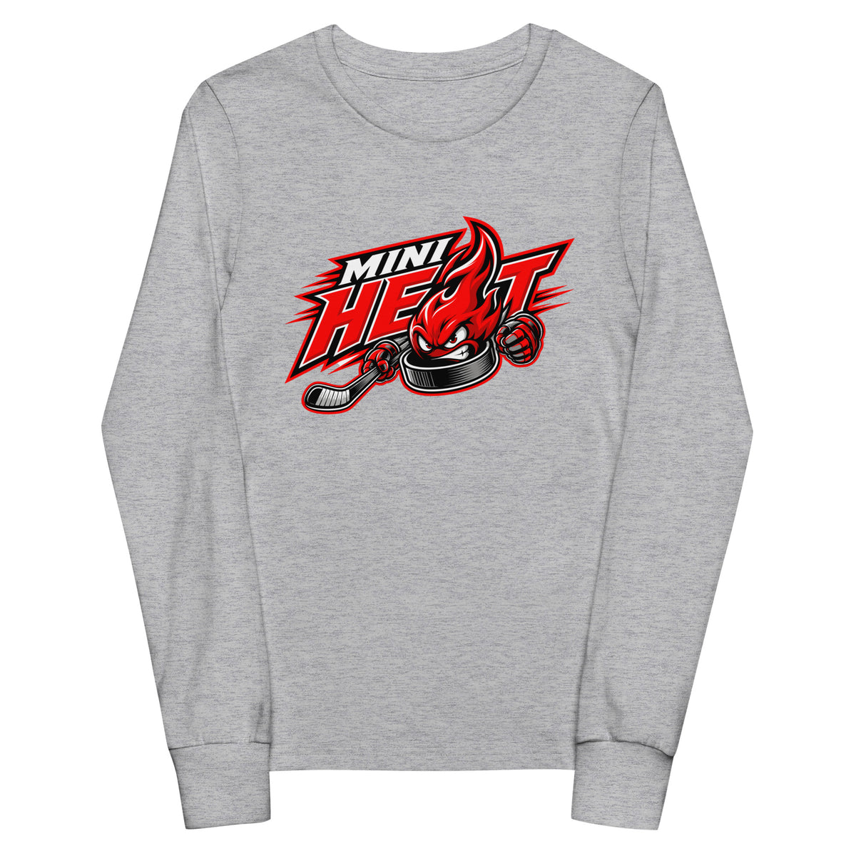 Performance | Youth Long Sleeve T-Shirt | MINI HEAT | Emblem Logo