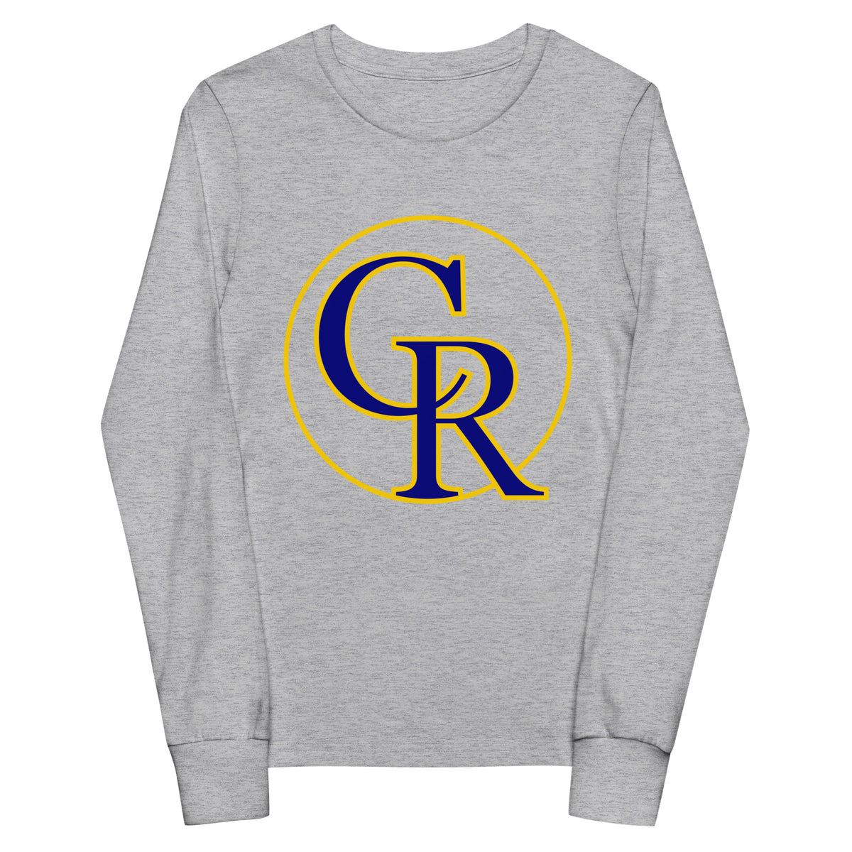Performance | Youth Long Sleeve T-Shirt | Chestnut Ridge Lions Football | Crest Logo