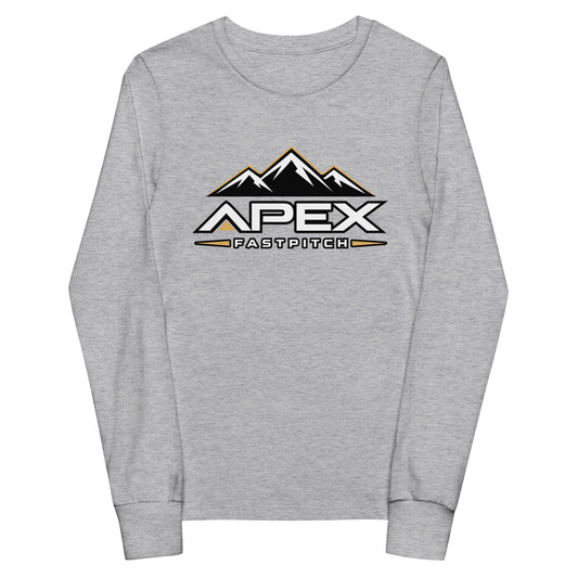 Performance | Youth Long Sleeve T-Shirt | Apex Fastpitch | Crest Logo