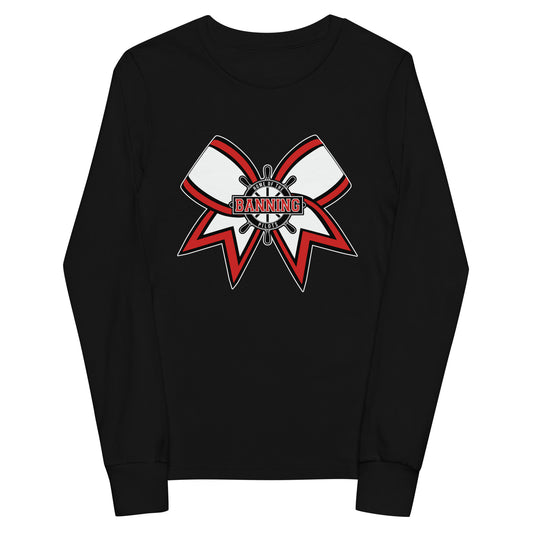 Performance | Youth Long Sleeve T-Shirt | BHS Coed Cheer | Bow Logo