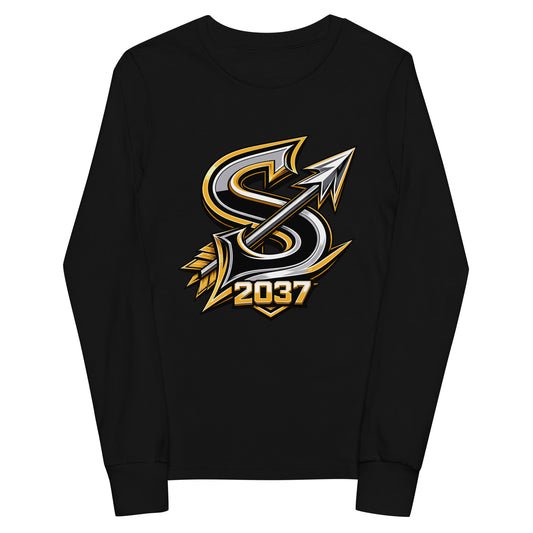 Performance | Youth Long Sleeve T-Shirt | 2037 Sachem Arrows | Arrowhead Crest Logo