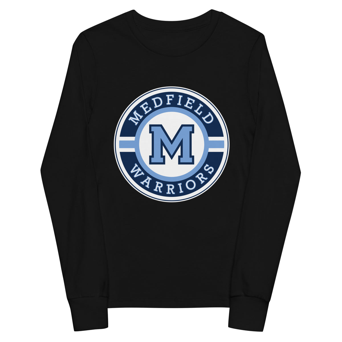 Performance | Youth Long Sleeve T-Shirt | Medfield Softball | Badge Logo