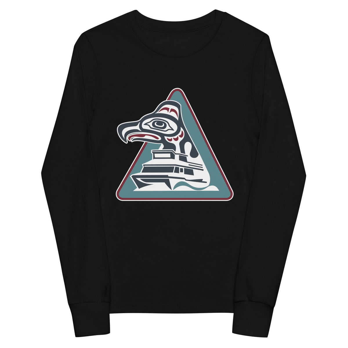Performance | Youth Long Sleeve T-Shirt | Allen Marine | Vanguard Logo