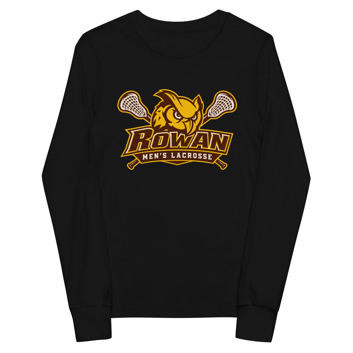 Performance | Youth Long Sleeve T-Shirt | Rowan Men’s Lacrosse | Valor Logo