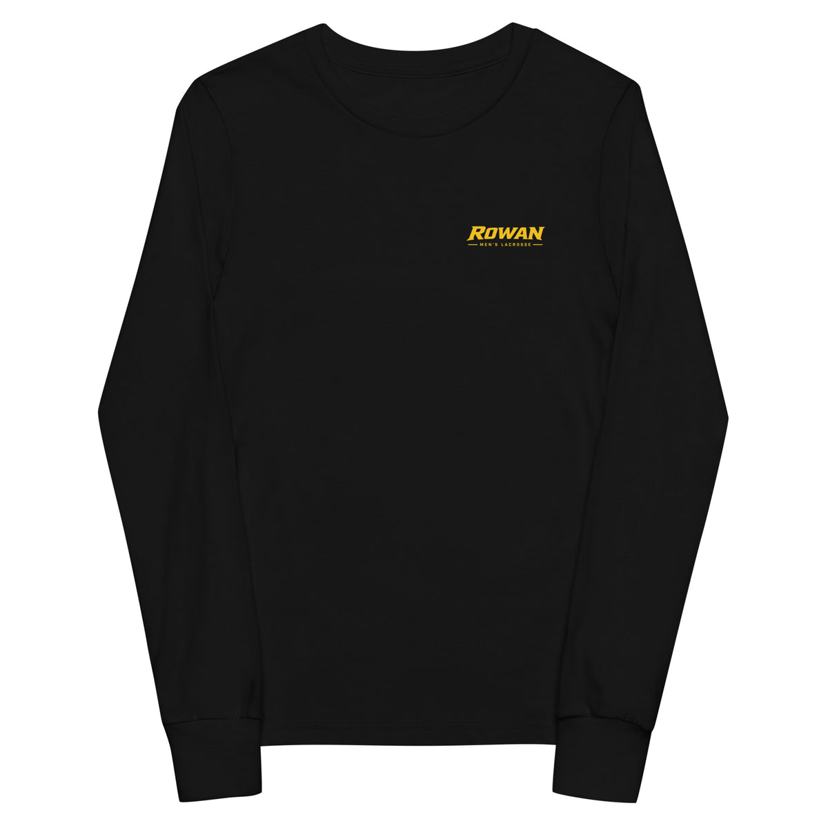 Performance | Youth Long Sleeve T-Shirt | Rowan Men’s Lacrosse | Lettermark Logo