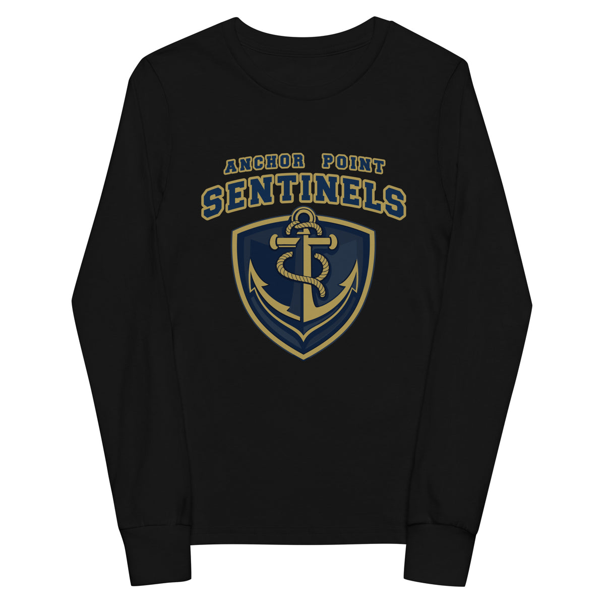 Performance | Youth Long Sleeve T-Shirt | Anchor Point | Shield Logo