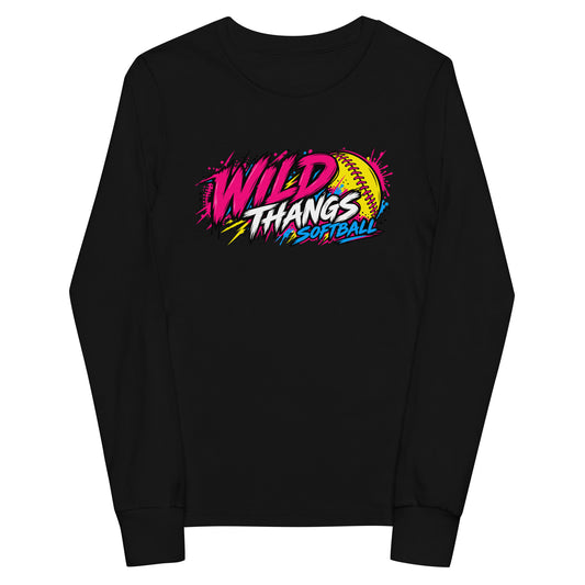 Performance | Youth Long Sleeve T-Shirt | Wild Thangs | Ironclad Fastpitch Logo