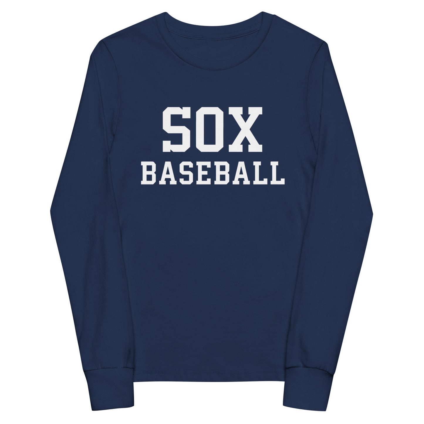 Performance | Youth Long Sleeve T-Shirt | Greenville Sox | Lettermark Logo