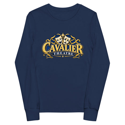 Performance | Youth Long Sleeve T-Shirt | Cavalier Theatre Troupe | Emblem Logo
