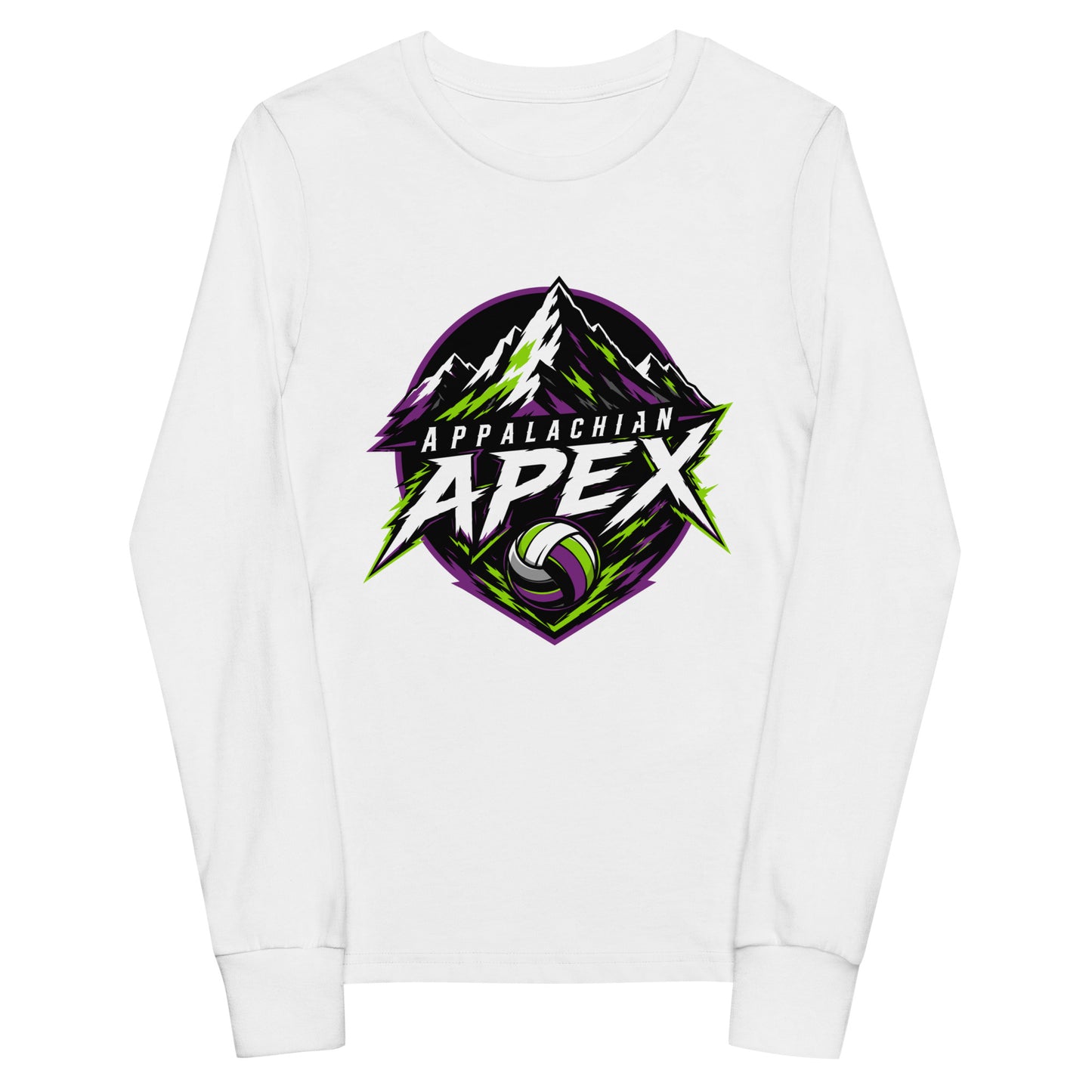Performance | Youth Long Sleeve T-Shirt | Appalachian Apex | Summit Emblem Logo