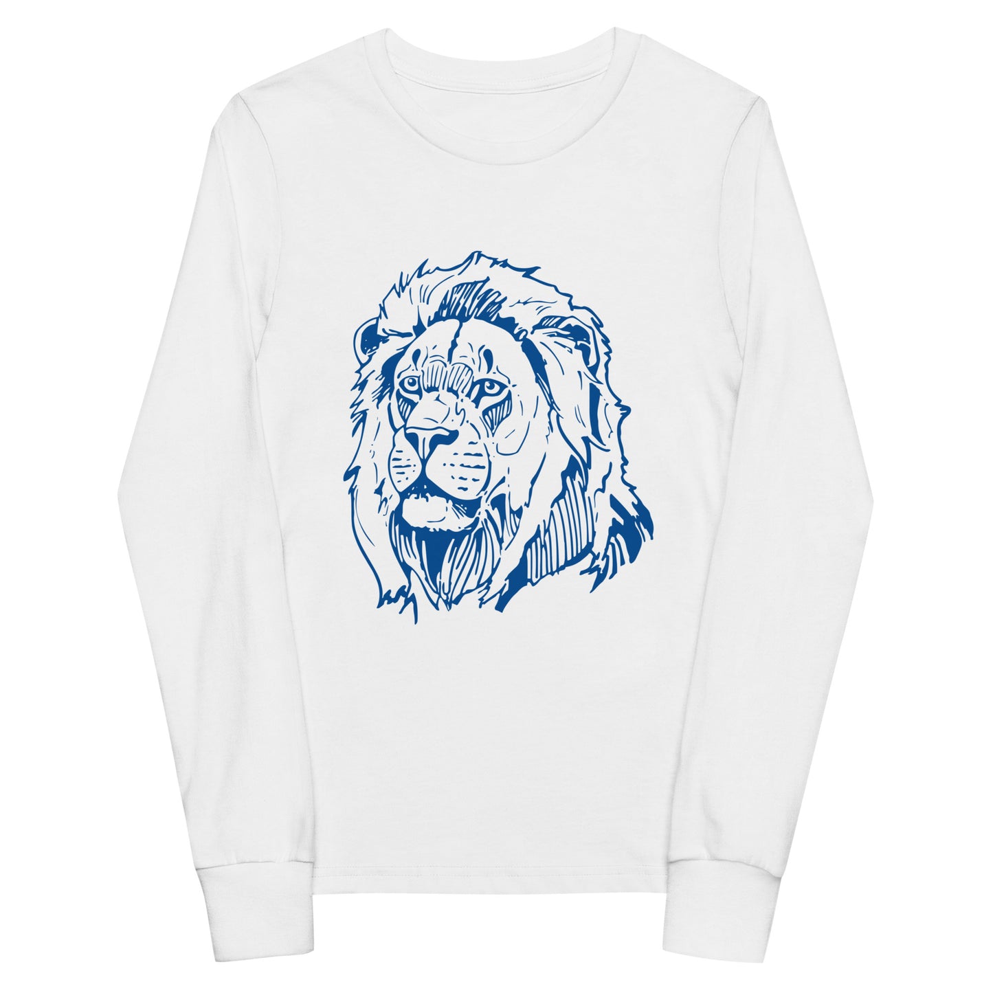 Performance | Youth Long Sleeve T-Shirt | Liberty Elementary School | Mascot Logo