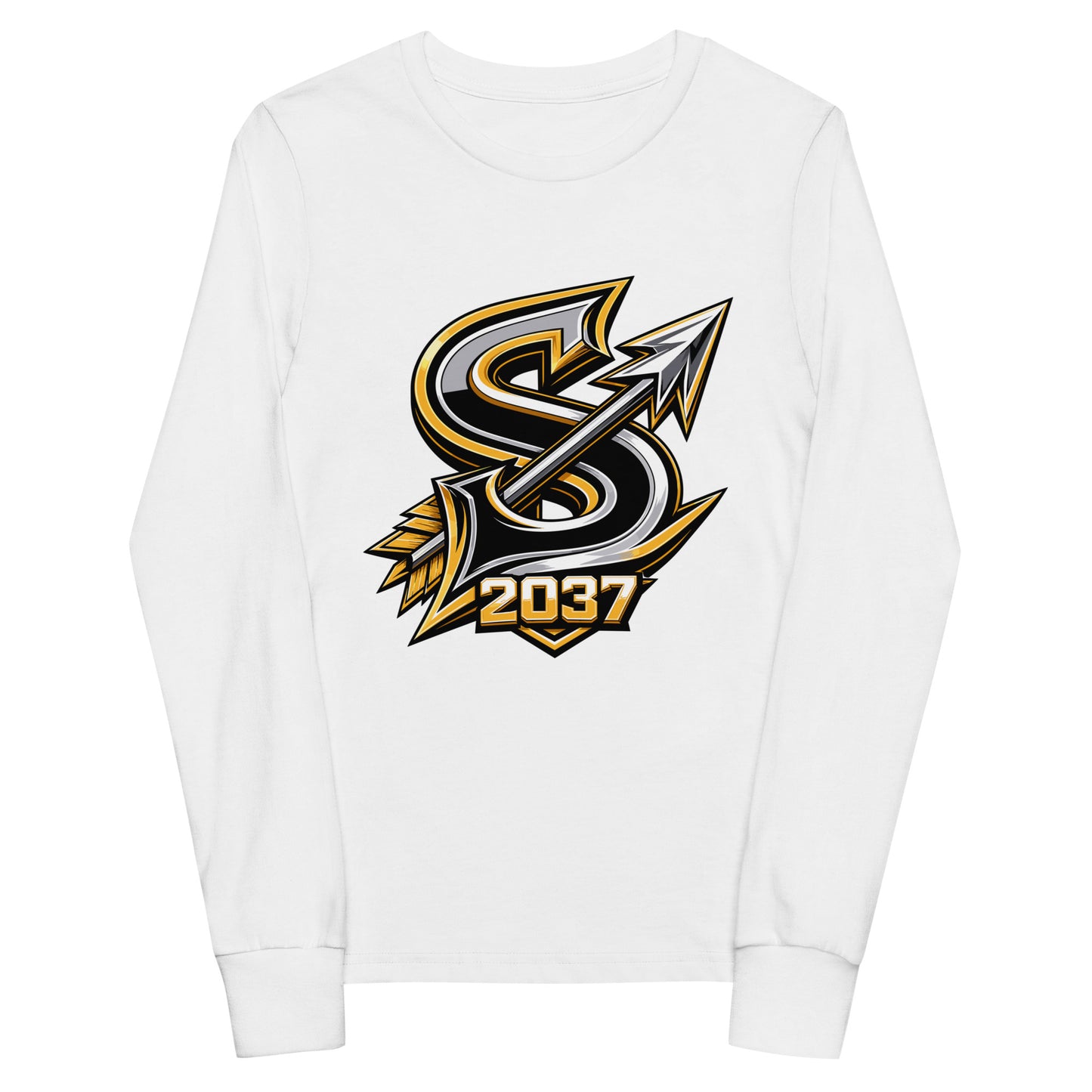 Performance | Youth Long Sleeve T-Shirt | 2037 Sachem Arrows | Arrowhead Crest Logo