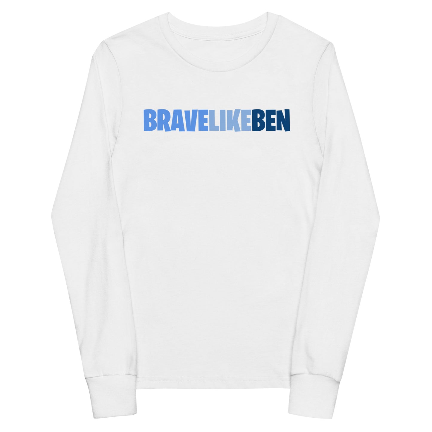 Performance | Youth Long Sleeve T-Shirt | Brave Like Ben | Workmark Logo