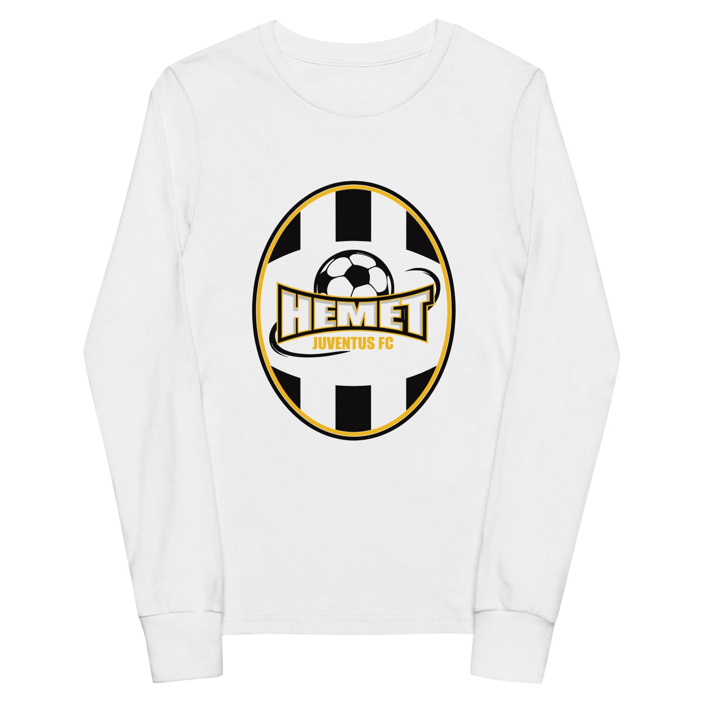 Performance | Youth Long Sleeve T-Shirt | Hemet Juventus | Crest Logo