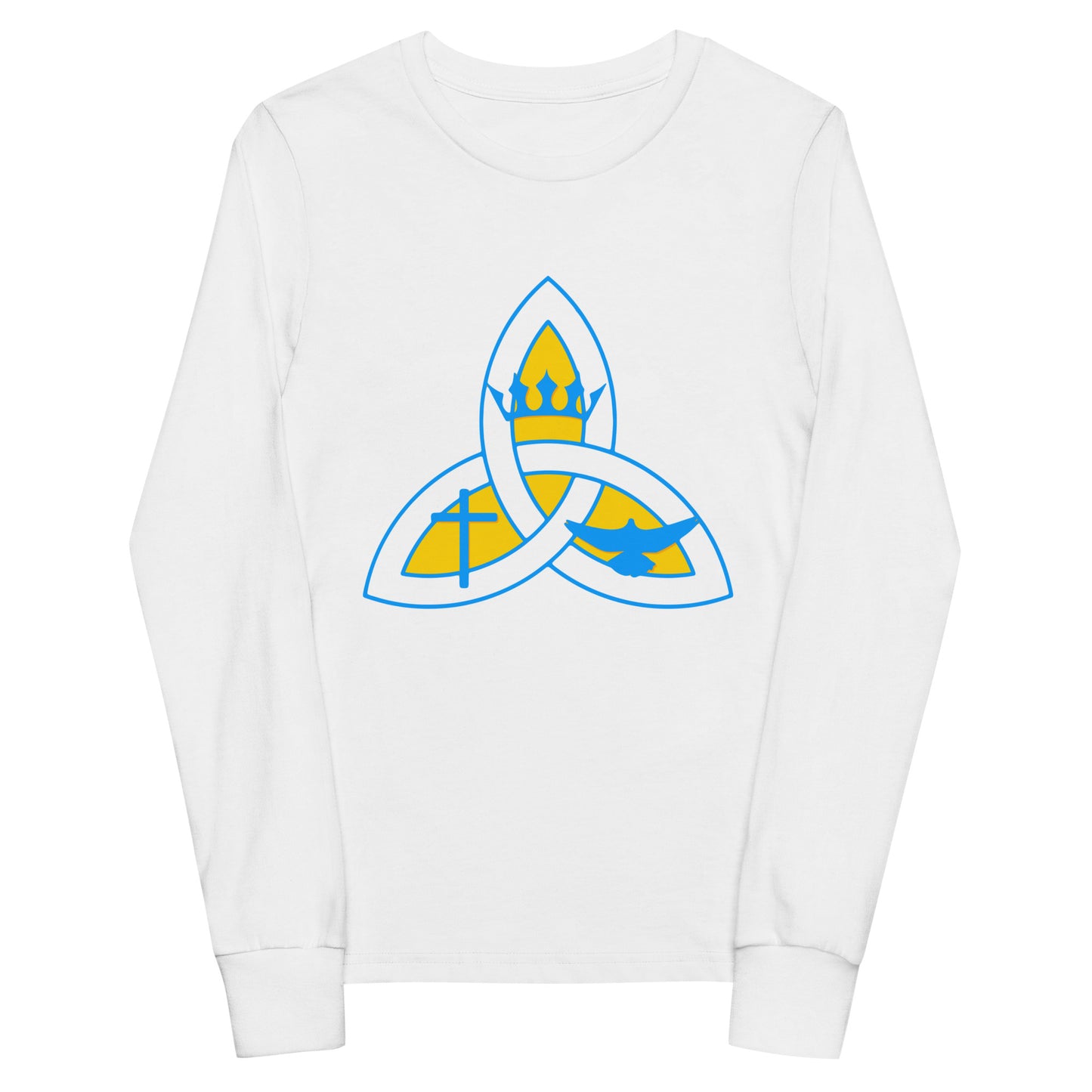 Performance | Youth Long Sleeve T-Shirt | God’s Angels | Crest Logo