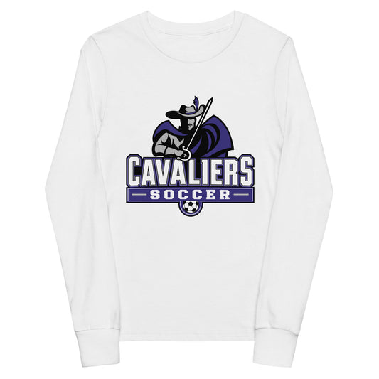Performance | Youth Long Sleeve T-Shirt | STM Soccer | Vanguard Logo