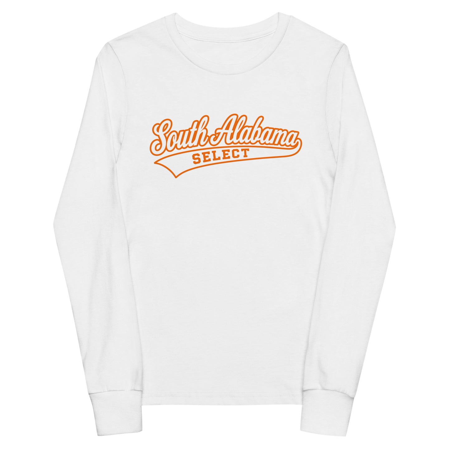 Performance | Youth Long Sleeve T-Shirt | South Alabama Select 8U | Athletics Logo