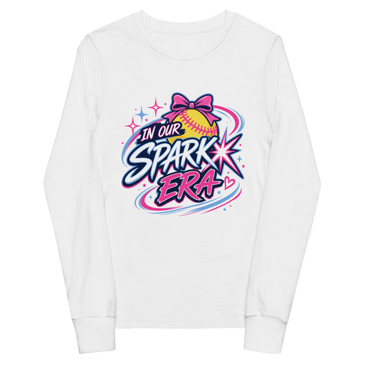 Performance | Youth Long Sleeve T-Shirt | Carolina Sparkx | Athletics Logo