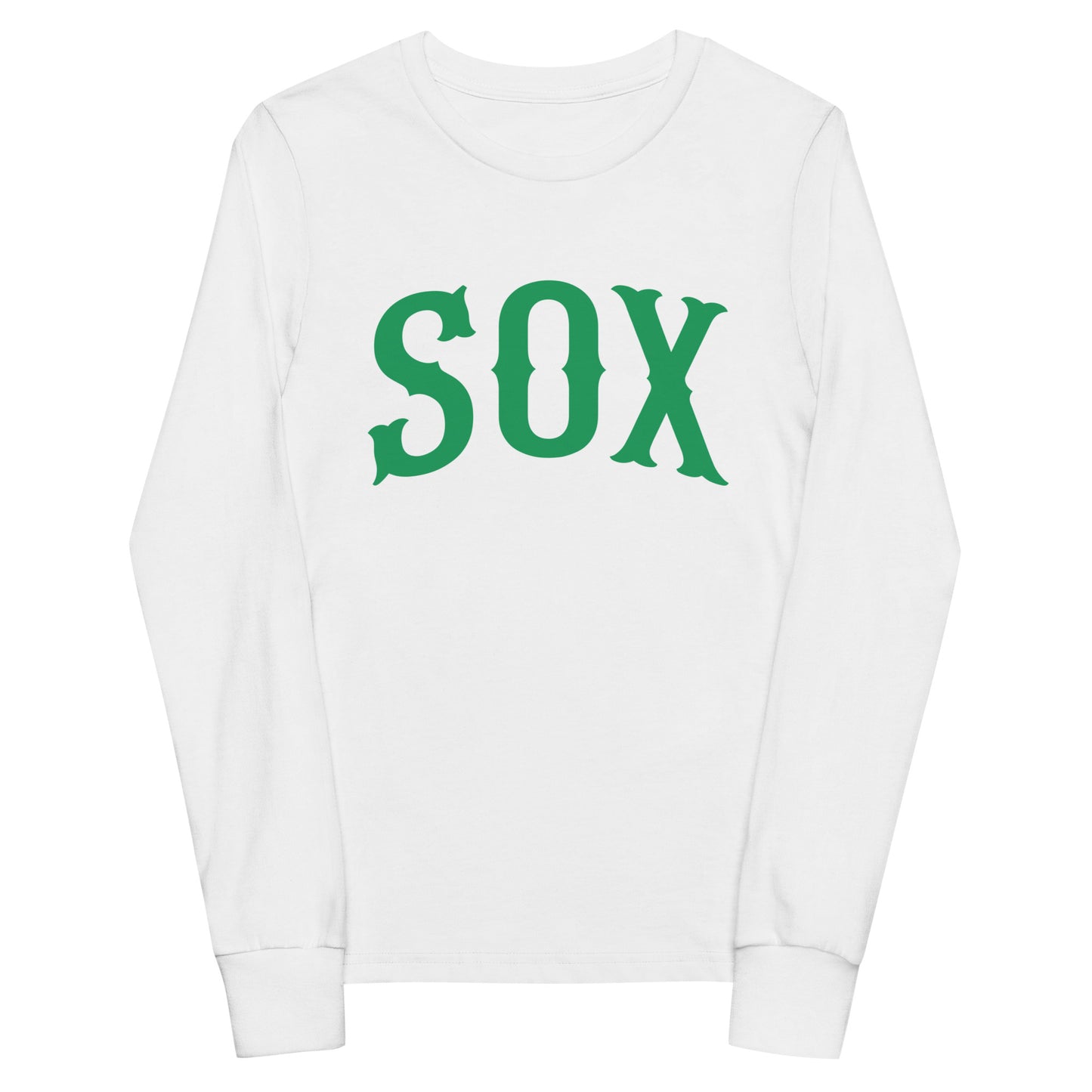 Performance | Youth Long Sleeve T-Shirt | Greenville Sox | Script Logo